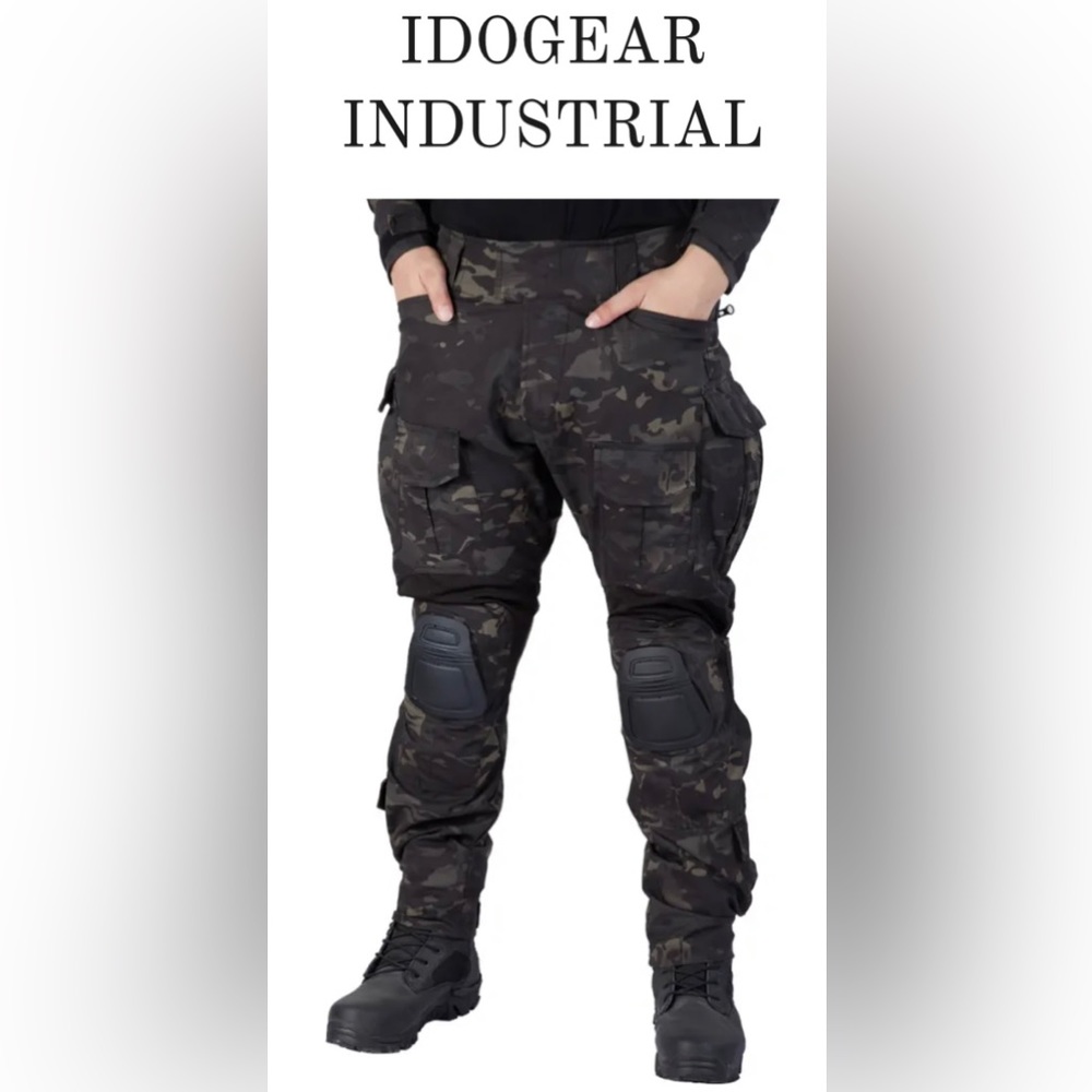 IDOGEAR Gl Tactical Pants MultiCam NWT